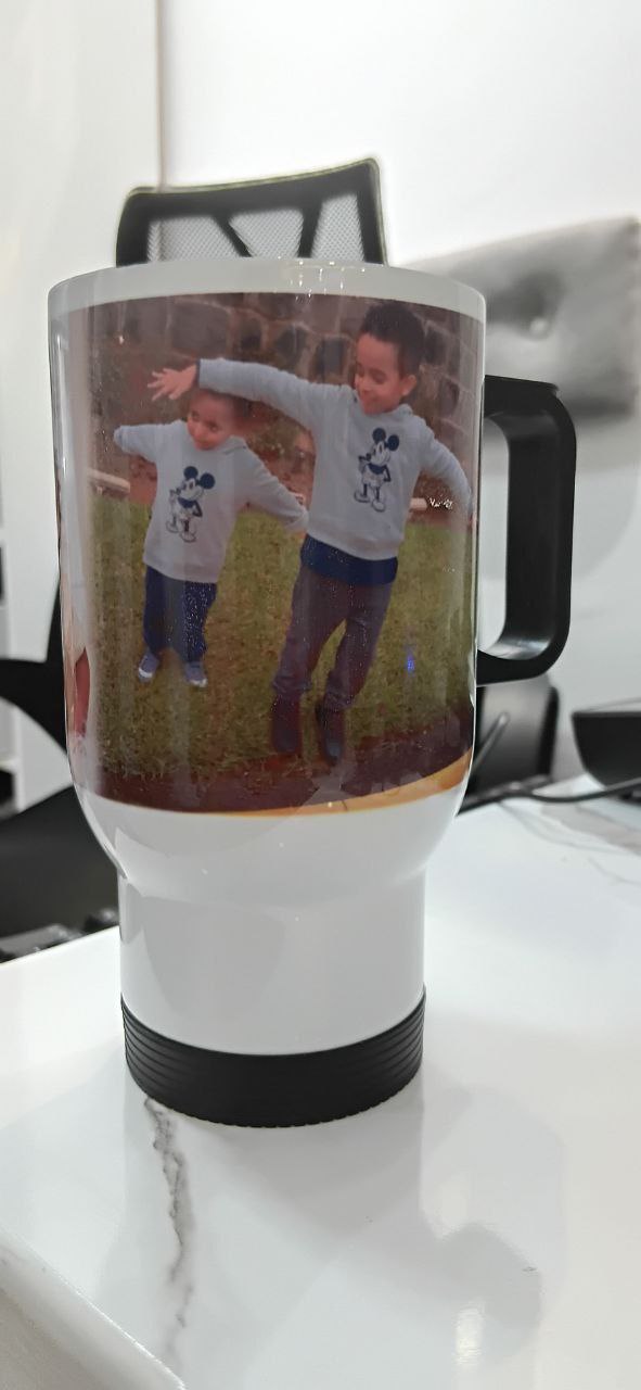 Custom Photo Travel Mug